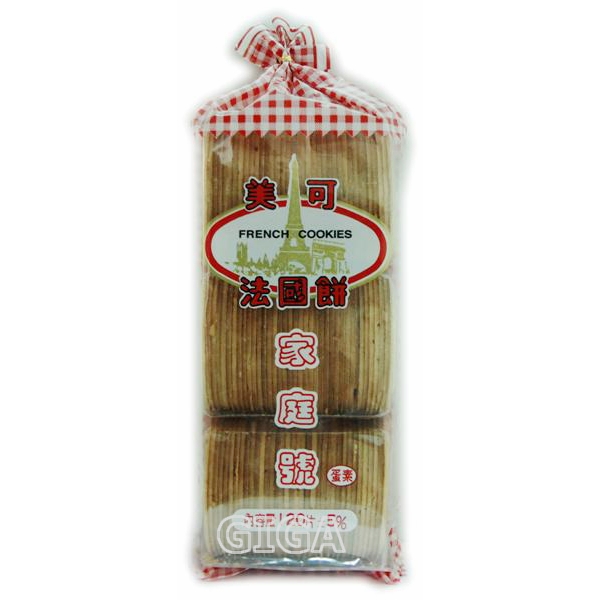 美可法蘭酥(法國餅)家庭號經濟包/蛋素(500g)